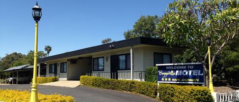 Majoituspaikan sisäänkäynti