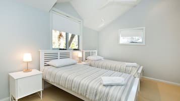 Individually furnished, bed sheets