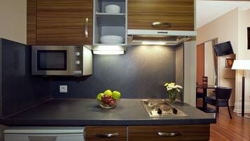Appartement lits jumeaux avec baignoire (2 personnes) | Private kitchen
