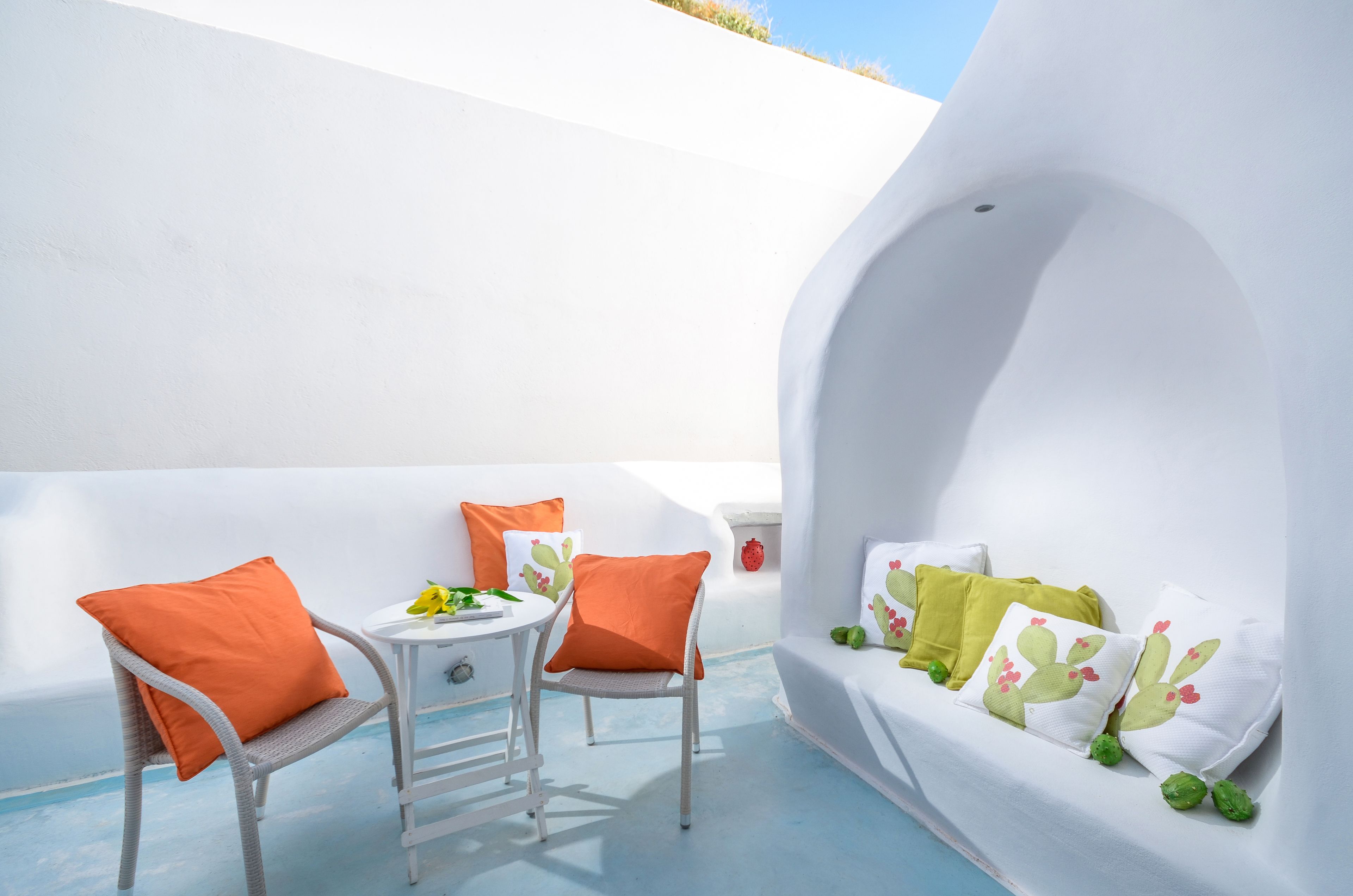 double or twin room, patio, ground floor | terrace/patio