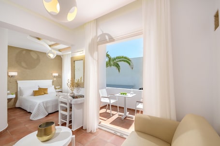 Family Room, 1 Bedroom | View from room. Adriani Hotel