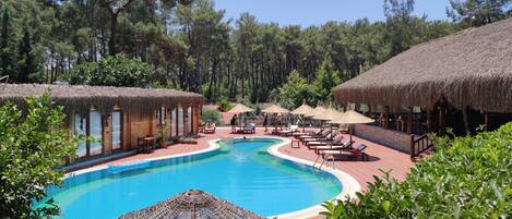 Standard Room, Pool View 6 | Allergikerbettwaren, Select-Comfort-Betten, Minibar, Zimmersafe