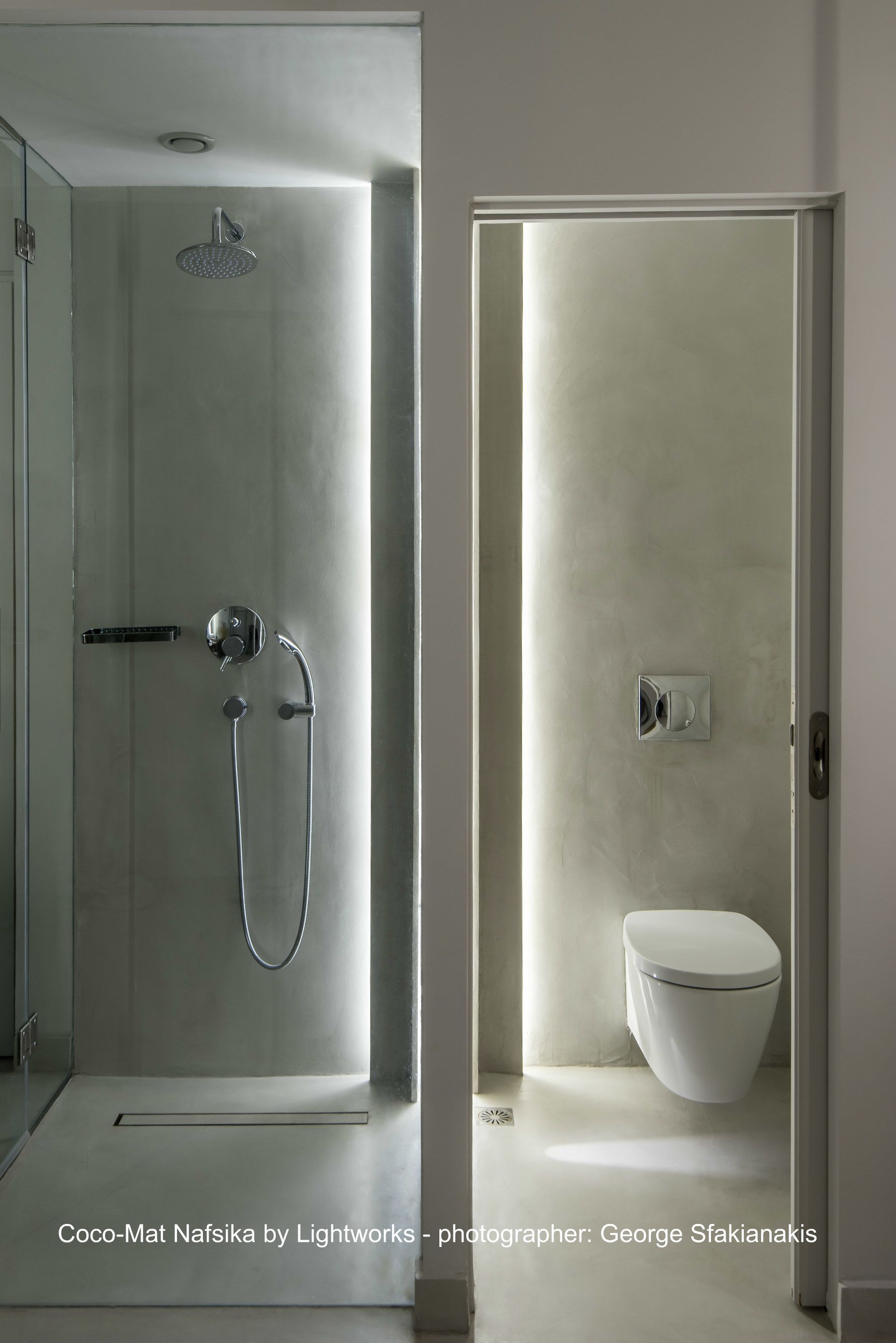 shower, eco-friendly toiletries, hair dryer, bathrobes