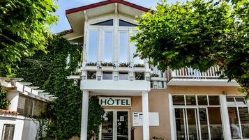 Façade de l’hébergement