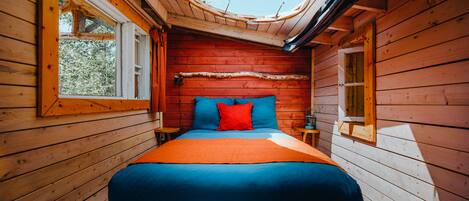 Tree House, Terrace (Glass Dome) | Langsir/tirai gelap terus, katil bayi mudah alih, cadar katil