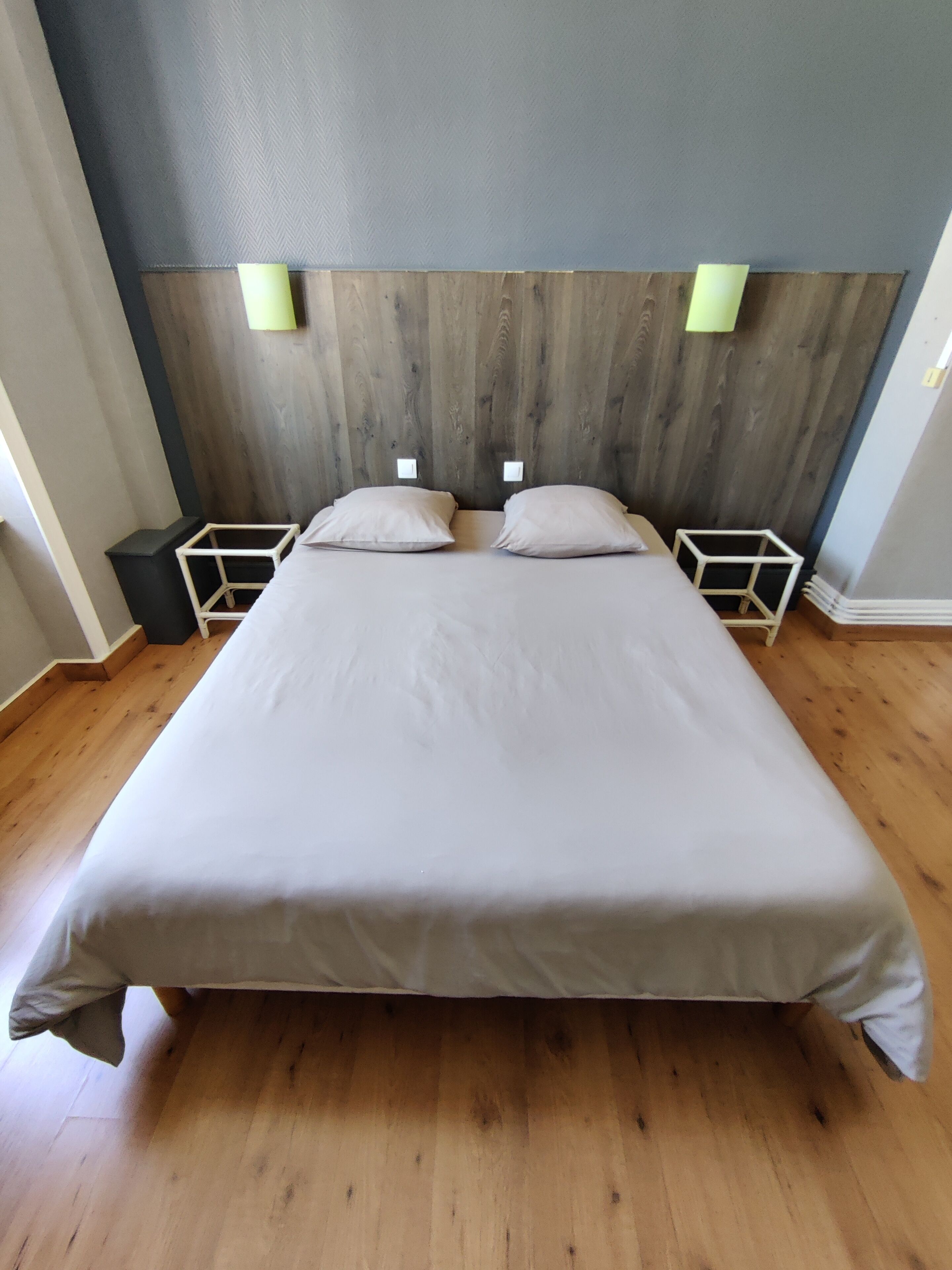 individually decorated, desk, blackout curtains, soundproofing