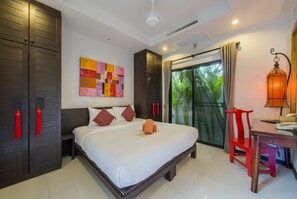 1 chambre, literie de qualité supérieure, surmatelas