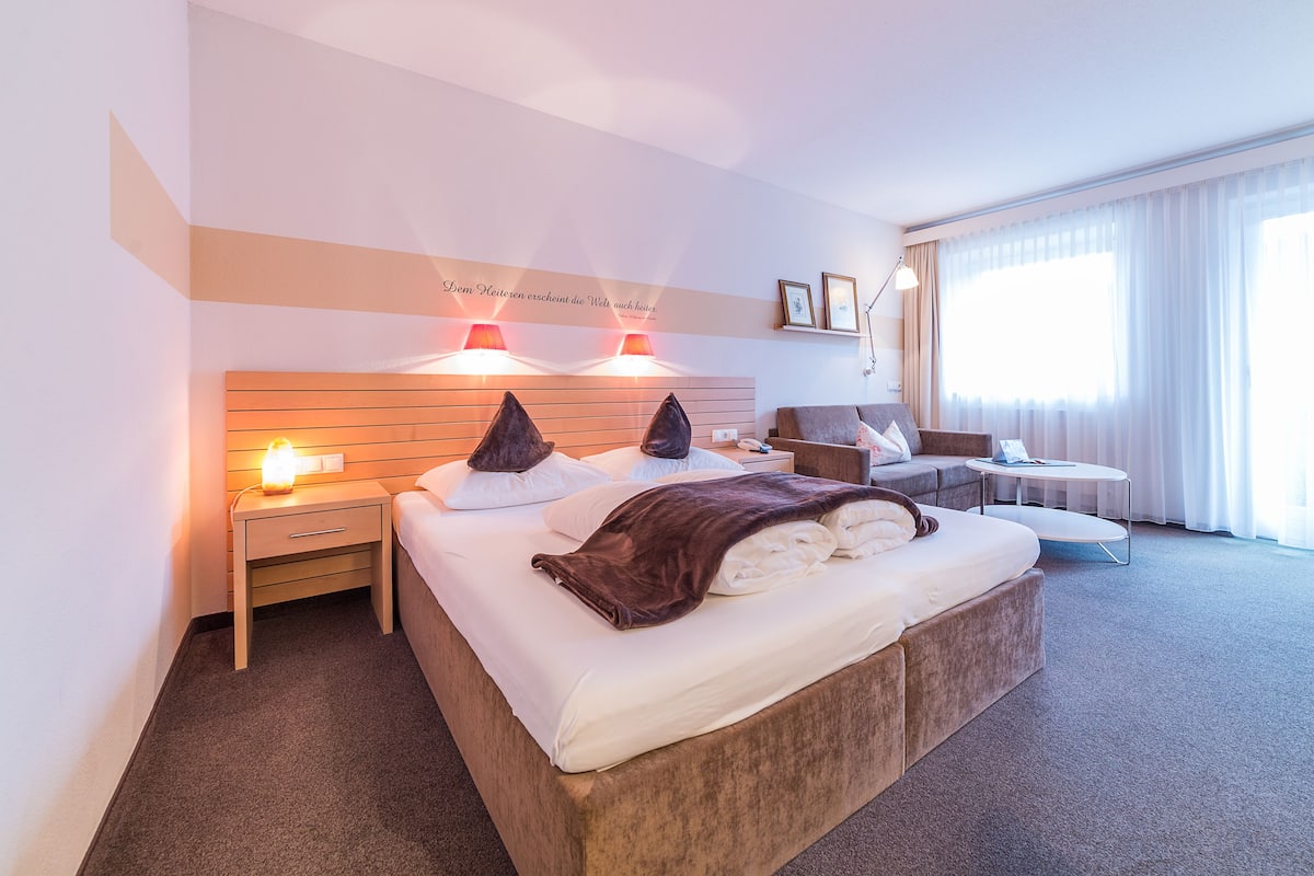 Chambre, balcon