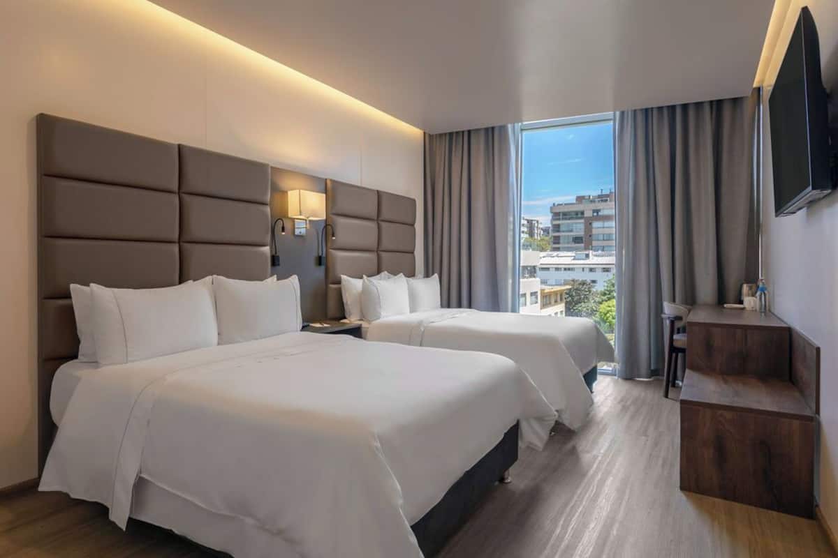 Superior Twin Room, 2 Double Beds | Premium bedding, down comforters, minibar, in-room safe