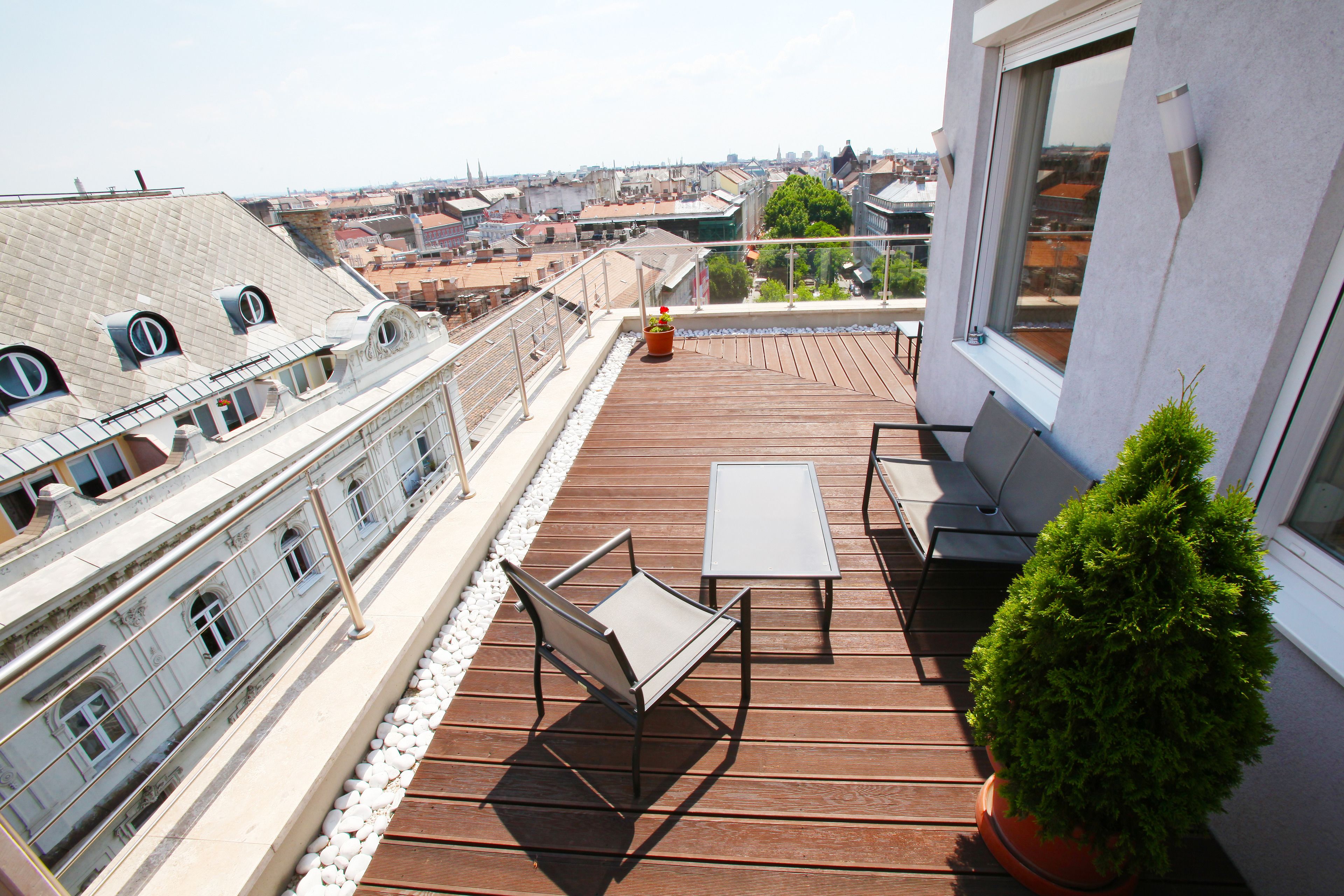 panoramic apartment, terrace | terrace/patio