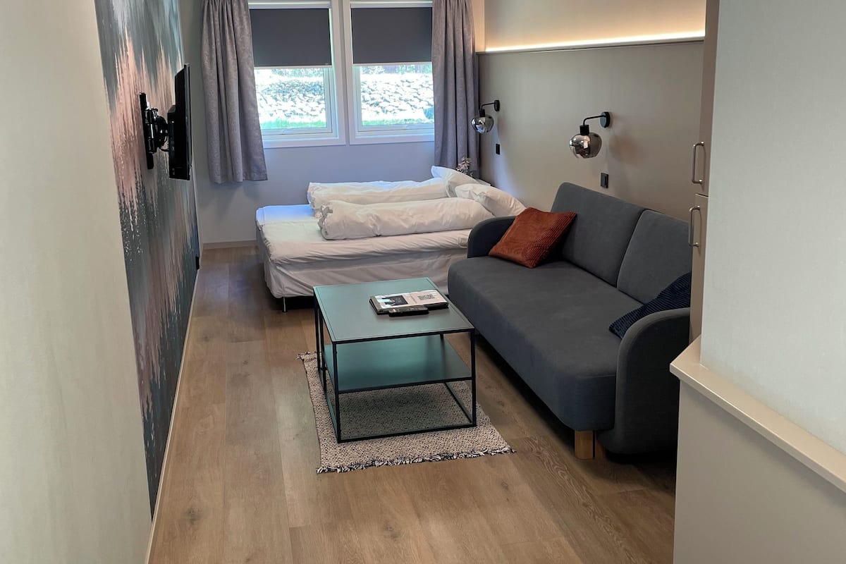 Dubbelrum | Ljudisolering, gratis wi-fi och sängkläder