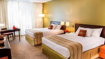 Classic Double Room, City View | Down duvets, minibar, in-room safe, desk