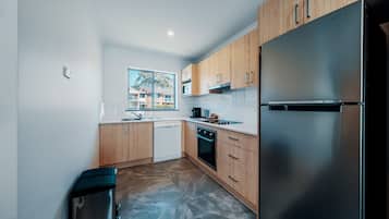 아파트, 침실 2개, 주방 (Serviced Apartment) | 전용 간이 주방 | 전자레인지, 전기 주전자