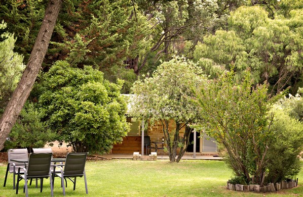 Cottage, 2 chambres | Jardin