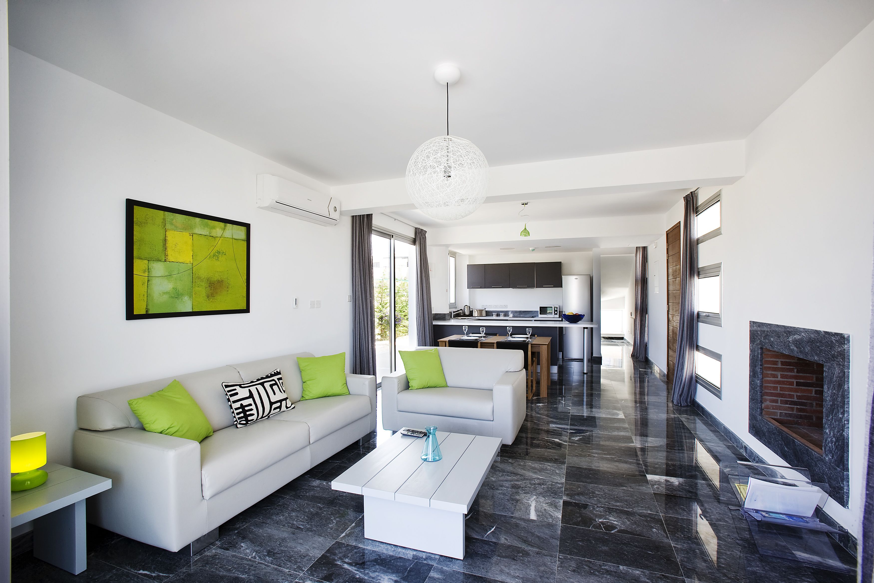 villa, 2 bedrooms (turquoise) | in-room safe, iron/ironing board, free wifi, bed sheets