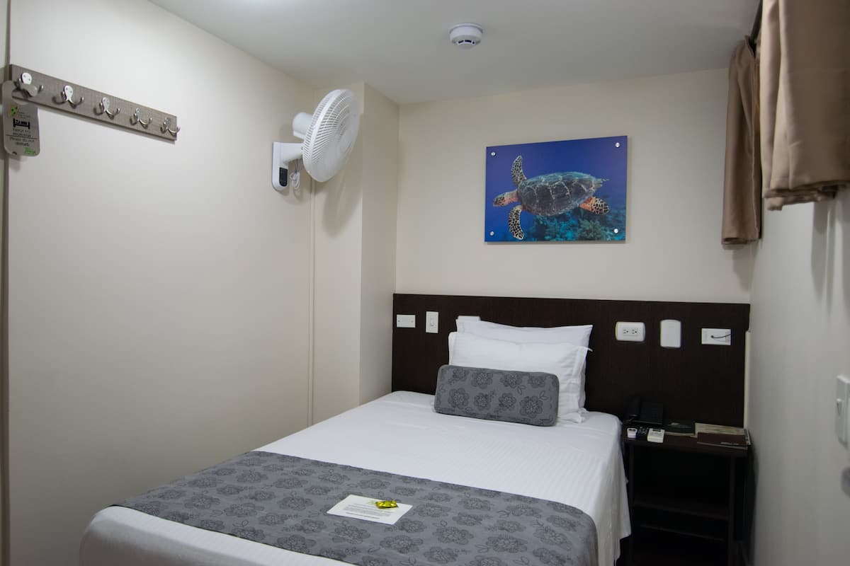 Habitación Cabina Individual, sin ventanas | Bedden met traagschuimmatras, een kluis op de kamer