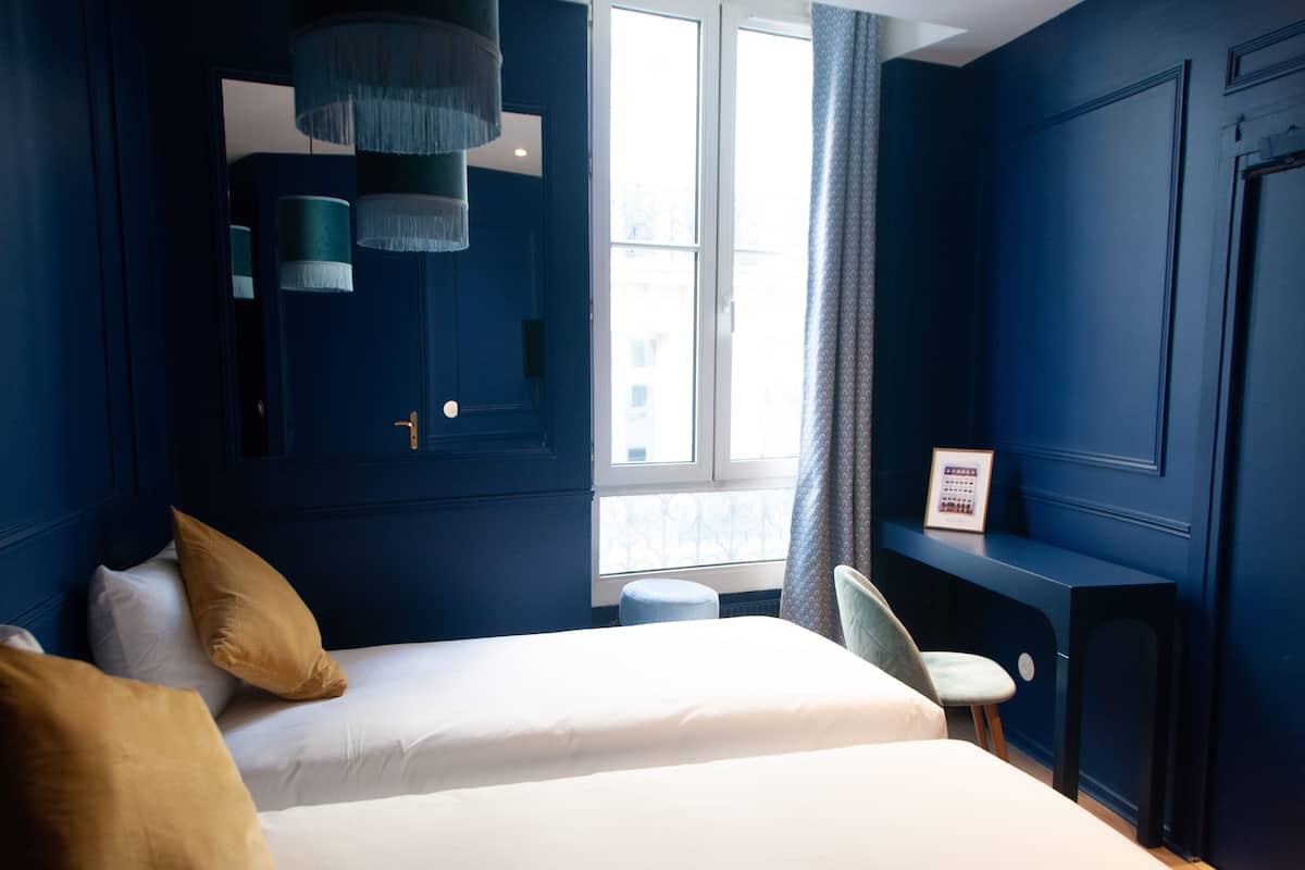 Standaard Twin kamer | 1 slaapkamer, luxe beddengoed, een strijkplank/strijkijzer, gratis wifi