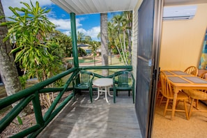 Economy Cabin - Sleeps 4 | Garden view