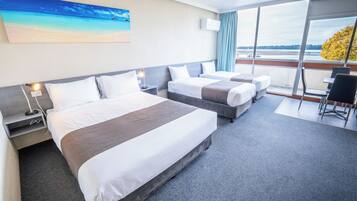 Superior Family Bayview | 1 bedroom, desk, laptop workspace, blackout curtains