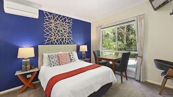 Premium bedding, pillowtop beds, individually decorated