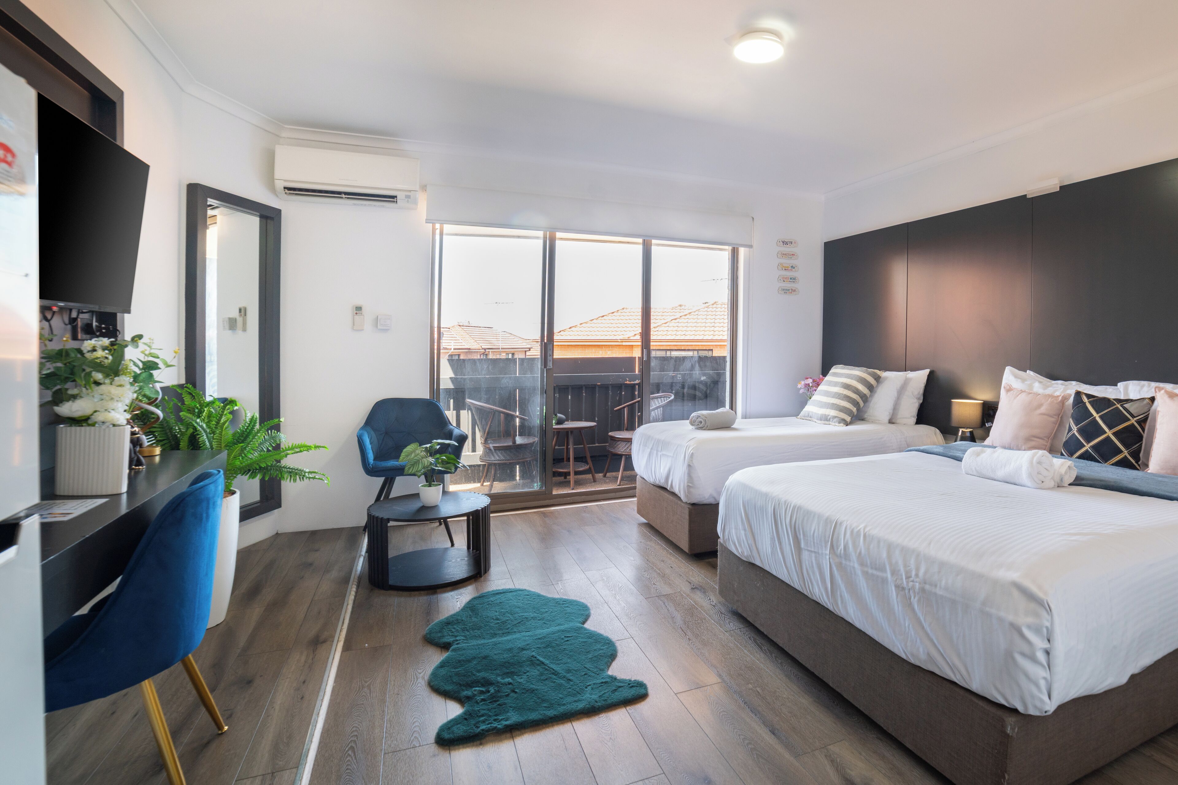 1 bedroom, Tempur-Pedic beds, individually decorated