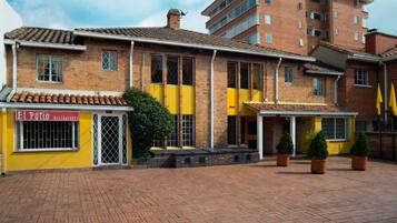 Façade de l’hébergement