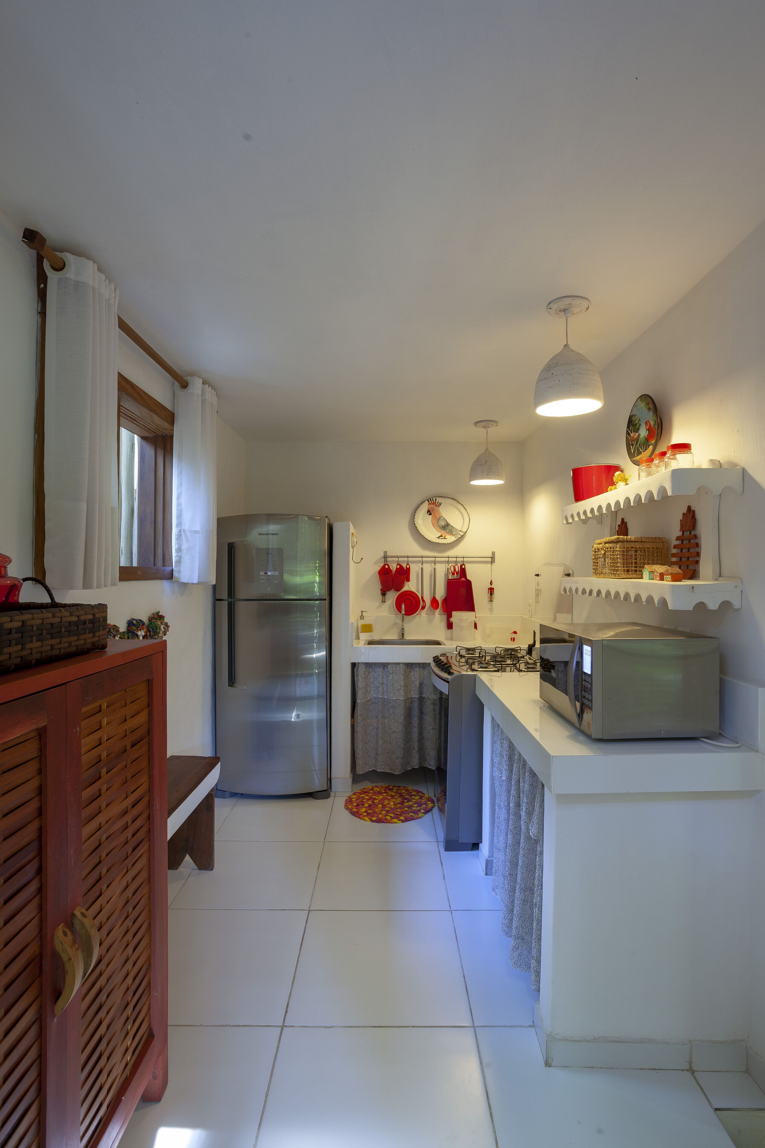 villa ibo | private kitchen | full-sized fridge, oven, espresso maker, coffee/tea maker