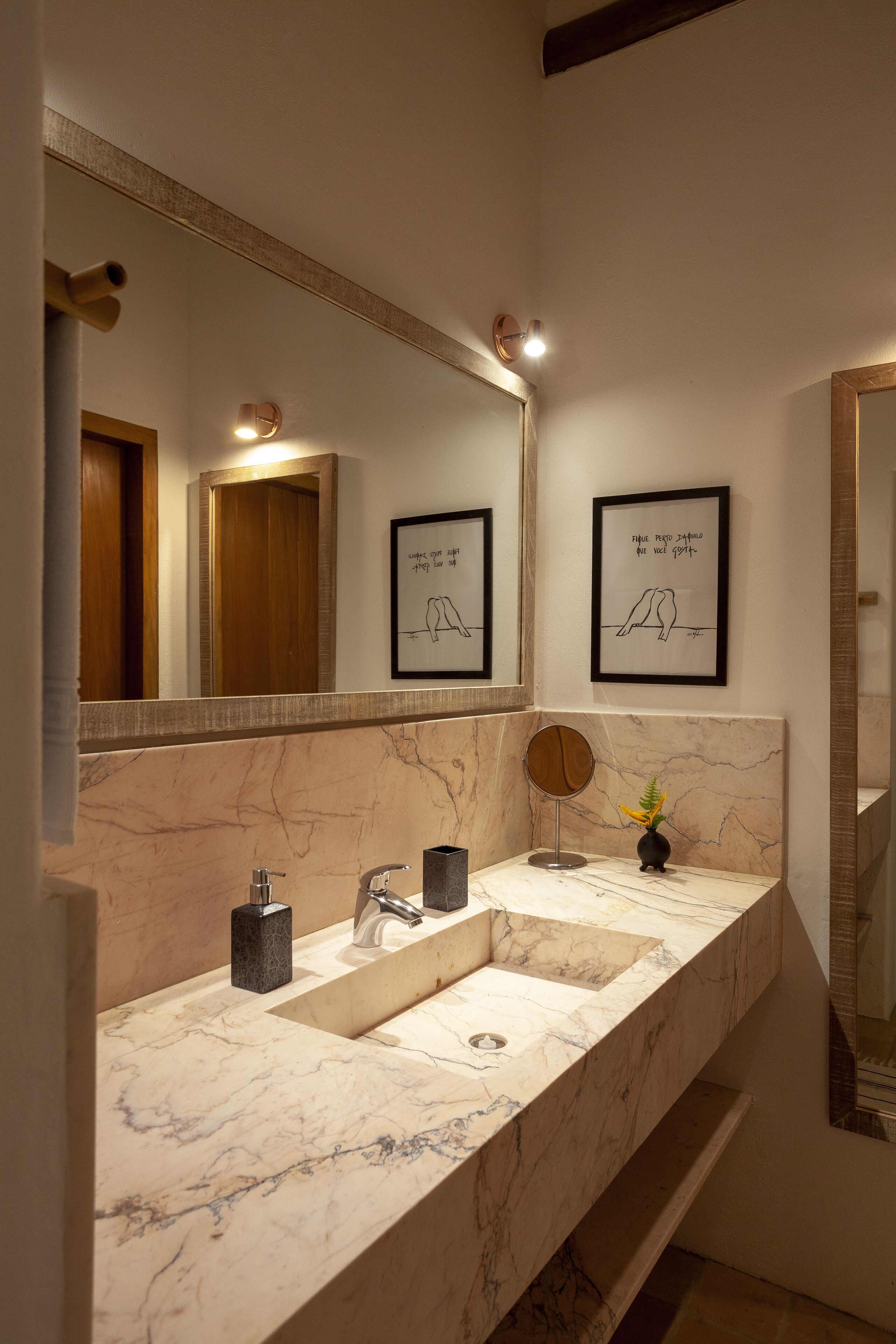 vila bibale | bathroom | shower, rainfall showerhead, free toiletries, hair dryer