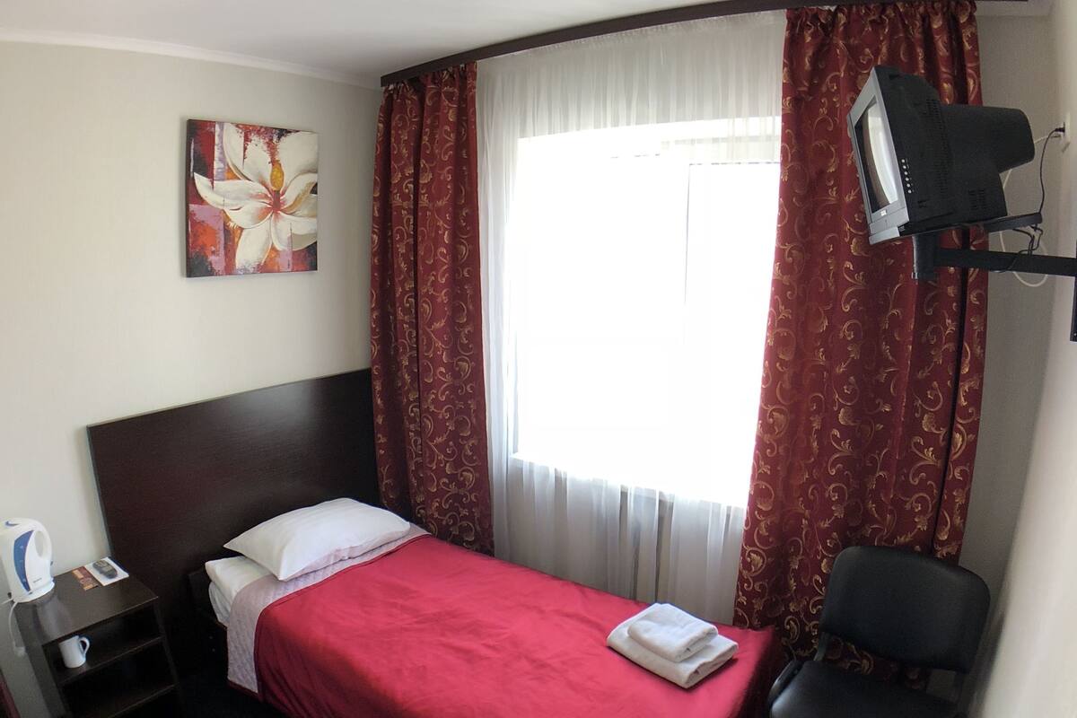 Soundproofing, iron/ironing board (on request), cribs (free)