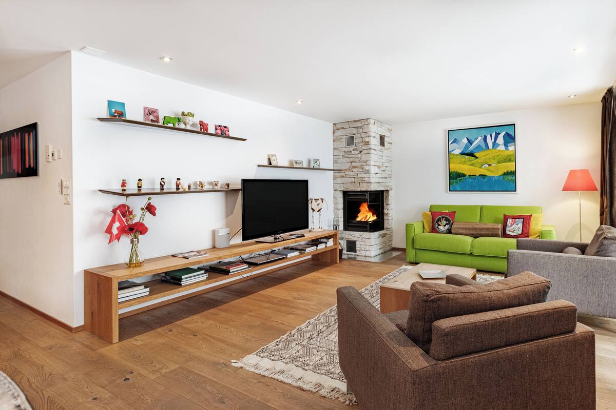 Vita 2 - Two-Bedroom Apartment (1st floor) | Living area | DVD player