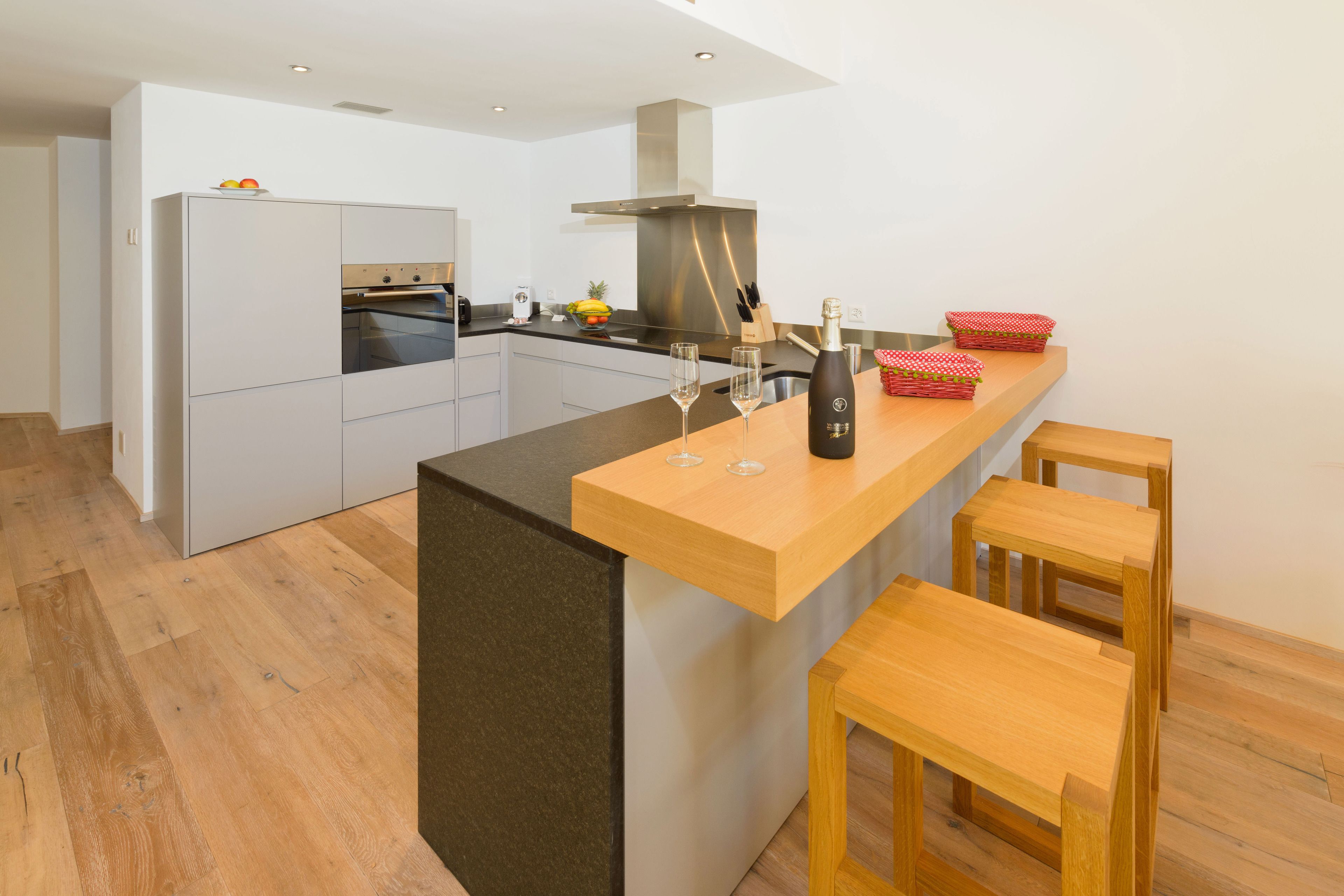 vita 3 - three-bedroom attic apartment (2nd floor) | private kitchen | full-sized fridge, microwave, stovetop, dishwasher