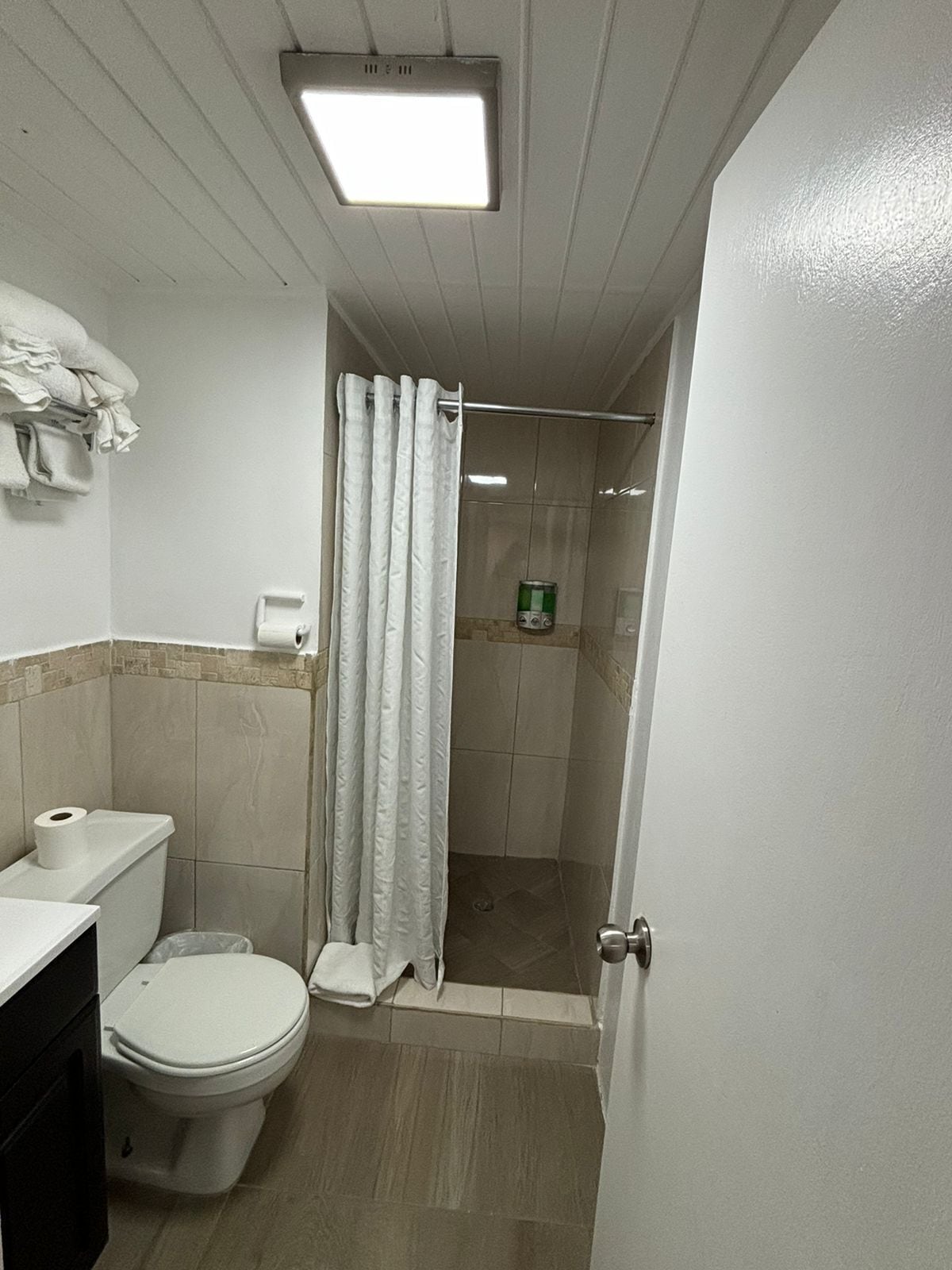 suite, 2 bedrooms, non smoking | bathroom | shower, towels