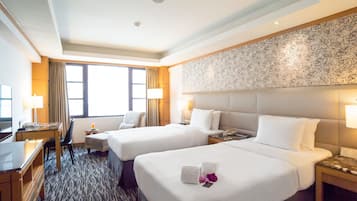 Business Twin Room, 2 Twin Beds | 1 bedroom, premium bedding, down comforters, pillowtop beds