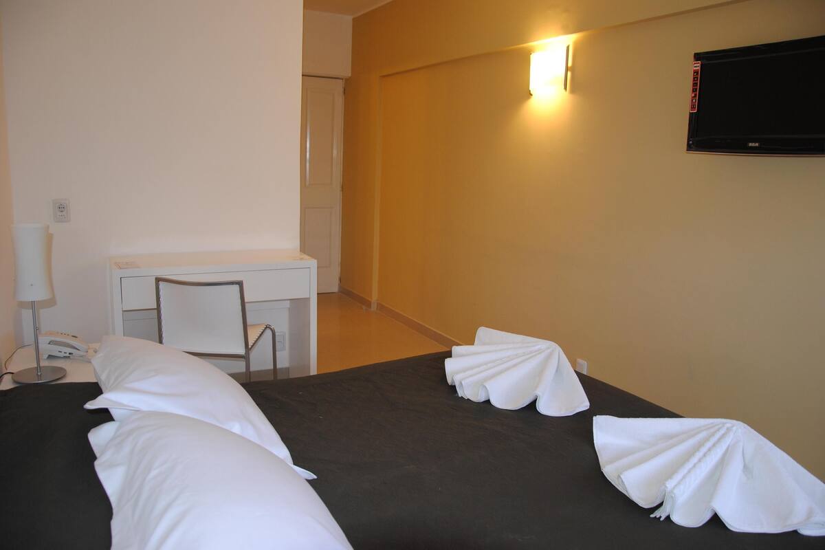 Premium bedding, pillow-top beds, in-room safe, desk