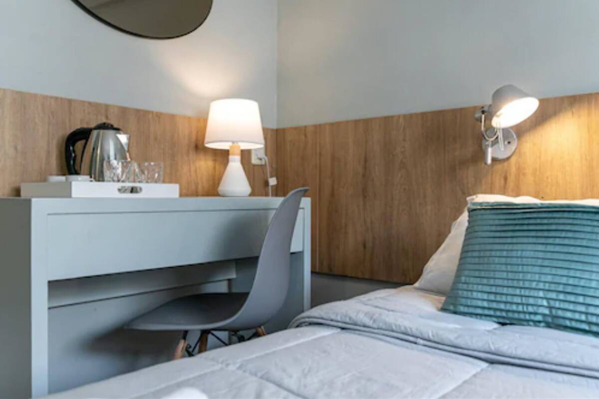 Premium bedding, pillow-top beds, in-room safe, desk