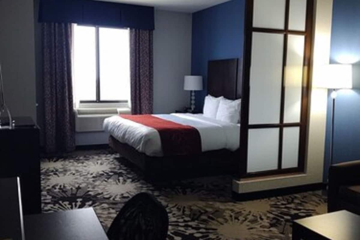 suite, non smoking | desk, blackout curtains, iron/ironing board, free wifi