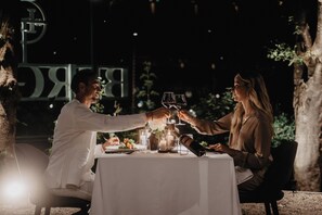 Couples dining