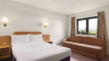 Desk, laptop workspace, free cribs/infant beds, free WiFi