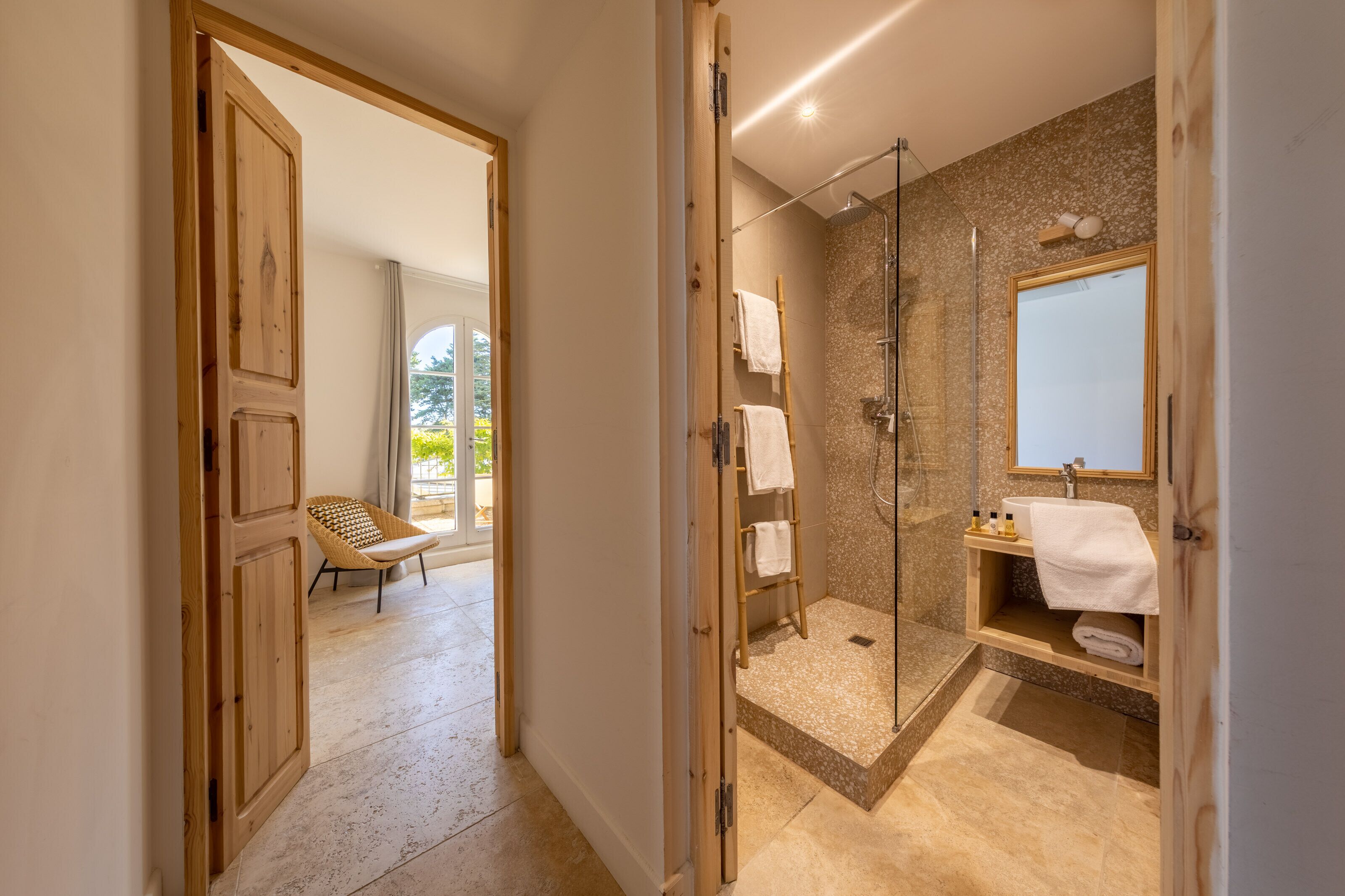 Superior-Doppelzimmer, eigenes Bad (2 personnes)