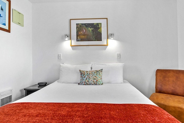 Desk, laptop workspace, blackout curtains, soundproofing