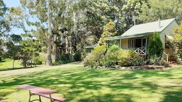 Ferienhaus, zum Garten hin | Blick auf den Garten