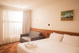 Business-rum (King) | Strykjärn/strykbräda, gratis barnsängar, gratis wi-fi och sängkläder