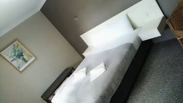 Family Room, 2 Bedrooms | Desk, iron/ironing board, bed sheets