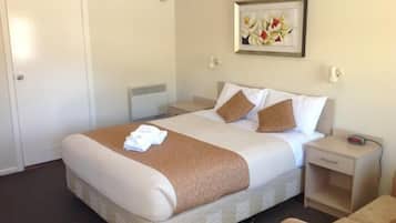 Desk, iron/ironing board, free WiFi, bed sheets