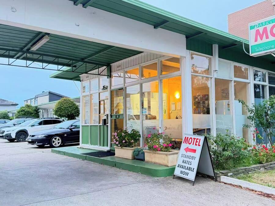 Fassade der Unterkunft