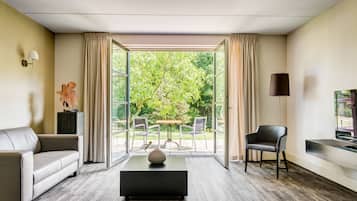 1 chambre, couette en duvet d'oie, coffres-forts dans les chambres