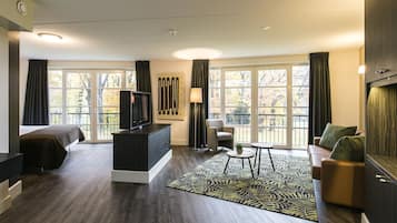 1 chambre, couette en duvet d'oie, coffres-forts dans les chambres