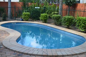 Outdoor pool - Airport Motel (Hamilton)