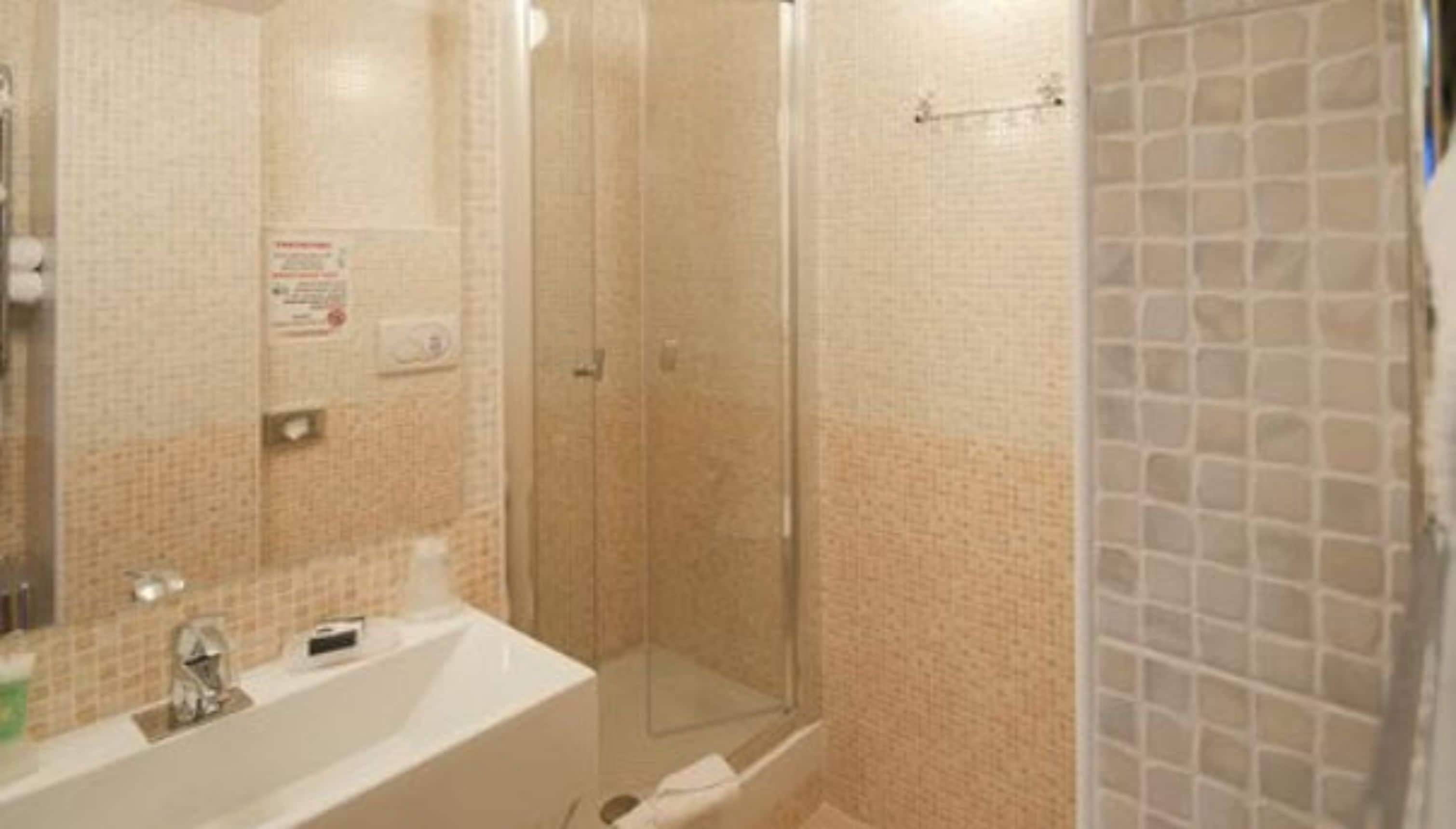 double room, annex building | bathroom sink