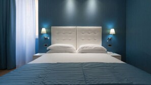 Superior-Doppelzimmer | Italienische BettbezĂŒge von Frette, Betten mit Memory-Foam-Matratzen